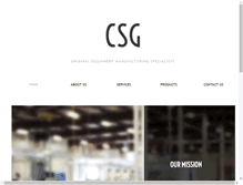 Tablet Screenshot of csgcorp.net